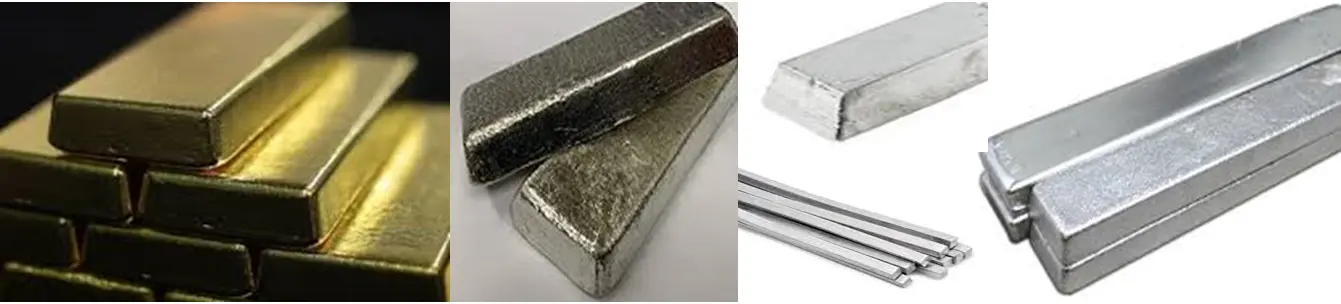 white metal